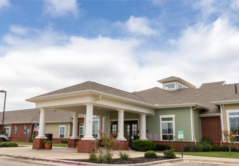 Front Exterior View of a Memory Care Facility in Abilene Texas Front Exterior View of a Memory Care Facility in Abilene Texas