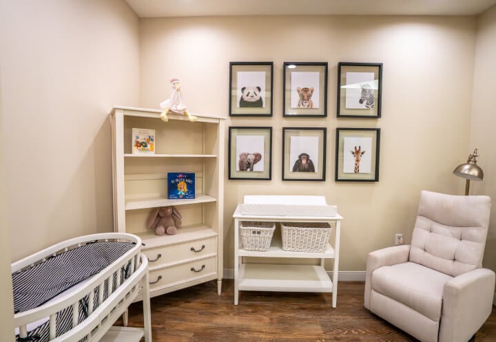 Thoughtfully Designed Nursery Room at a Memory Care Community Thoughtfully Designed Nursery Room at a Memory Care Community